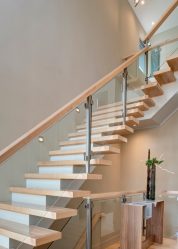 Лестница на второй этаж в частном доме. 290+ Фото Вариантов (деревянные, металлические, бетонные)