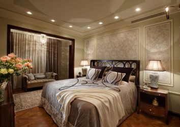 Люстры в интерьере спальни (190+ Фото) – Как выбрать яркий современный элемент дизайна для спокойной обстановки?