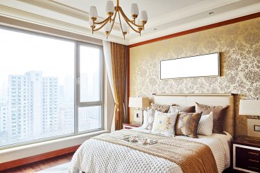 Люстры в интерьере спальни (190+ Фото) – Как выбрать яркий современный элемент дизайна для спокойной обстановки?