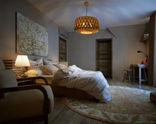 Люстры в интерьере спальни (190+ Фото) – Как выбрать яркий современный элемент дизайна для спокойной обстановки?