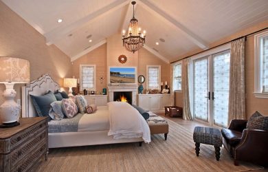 Люстры в интерьере спальни (190+ Фото) – Как выбрать яркий современный элемент дизайна для спокойной обстановки?