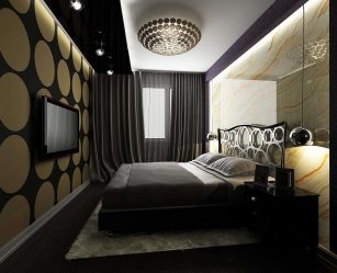 Люстры в интерьере спальни (190+ Фото) – Как выбрать яркий современный элемент дизайна для спокойной обстановки?