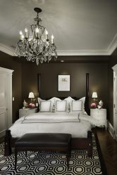 Люстры в интерьере спальни (190+ Фото) – Как выбрать яркий современный элемент дизайна для спокойной обстановки?