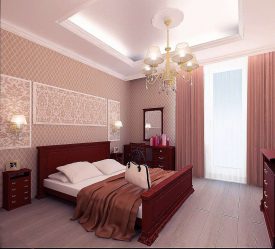 Люстры в интерьере спальни (190+ Фото) – Как выбрать яркий современный элемент дизайна для спокойной обстановки?