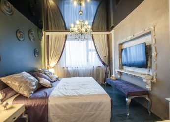 Люстры в интерьере спальни (190+ Фото) – Как выбрать яркий современный элемент дизайна для спокойной обстановки?