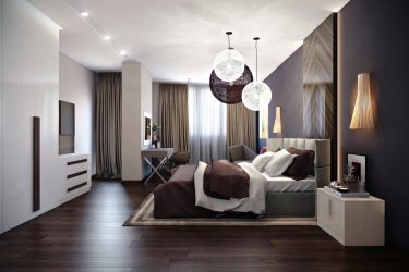 Люстры в интерьере спальни (190+ Фото) – Как выбрать яркий современный элемент дизайна для спокойной обстановки?