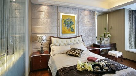 Люстры в интерьере спальни (190+ Фото) – Как выбрать яркий современный элемент дизайна для спокойной обстановки?