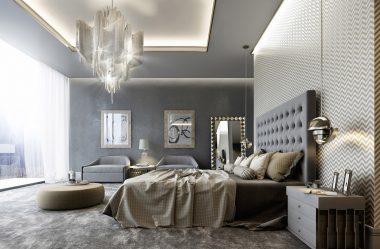 Люстры в интерьере спальни (190+ Фото) – Как выбрать яркий современный элемент дизайна для спокойной обстановки?