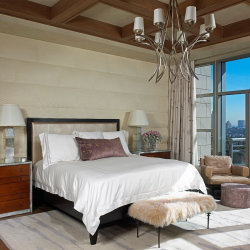 Люстры в интерьере спальни (190+ Фото) – Как выбрать яркий современный элемент дизайна для спокойной обстановки?