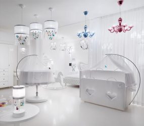 Люстра и светильники в детскую комнату для мальчика и для девочки: Как подобрать? (180+Фото потолочных, светодиодных и необычных)