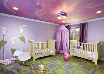 Люстра и светильники в детскую комнату для мальчика и для девочки: Как подобрать? (180+Фото потолочных, светодиодных и необычных)