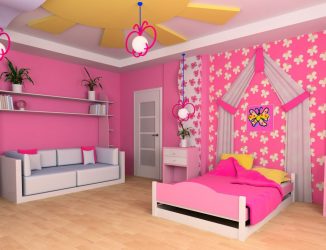 Люстра и светильники в детскую комнату для мальчика и для девочки: Как подобрать? (180+Фото потолочных, светодиодных и необычных)