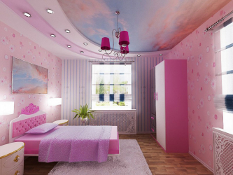 Люстра и светильники в детскую комнату для мальчика и для девочки: Как подобрать? (180+Фото потолочных, светодиодных и необычных)