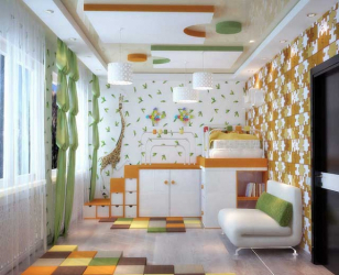 Люстра и светильники в детскую комнату для мальчика и для девочки: Как подобрать? (180+Фото потолочных, светодиодных и необычных)