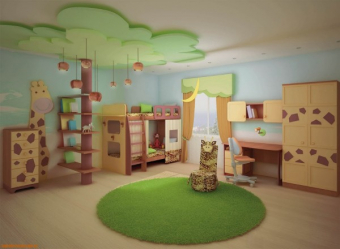 Люстра и светильники в детскую комнату для мальчика и для девочки: Как подобрать? (180+Фото потолочных, светодиодных и необычных)