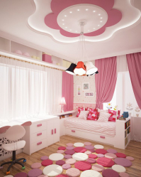 Люстра и светильники в детскую комнату для мальчика и для девочки: Как подобрать? (180+Фото потолочных, светодиодных и необычных)