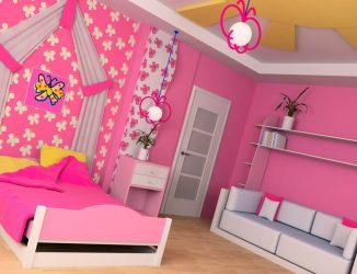 Люстра и светильники в детскую комнату для мальчика и для девочки: Как подобрать? (180+Фото потолочных, светодиодных и необычных)