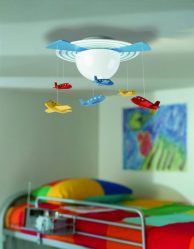 Люстра и светильники в детскую комнату для мальчика и для девочки: Как подобрать? (180+Фото потолочных, светодиодных и необычных)