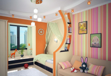 Люстра и светильники в детскую комнату для мальчика и для девочки: Как подобрать? (180+Фото потолочных, светодиодных и необычных)