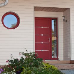 Современная входная металлическая дверь в дом. От выбора дизайна до отделки + 175 ФОТО