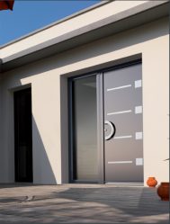 Современная входная металлическая дверь в дом. От выбора дизайна до отделки + 175 ФОТО