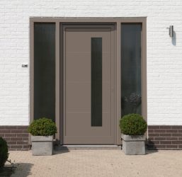 Современная входная металлическая дверь в дом. От выбора дизайна до отделки + 175 ФОТО