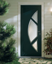 Современная входная металлическая дверь в дом. От выбора дизайна до отделки + 175 ФОТО