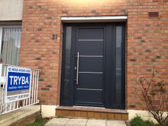 Современная входная металлическая дверь в дом. От выбора дизайна до отделки + 175 ФОТО