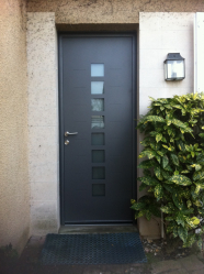 Современная входная металлическая дверь в дом. От выбора дизайна до отделки + 175 ФОТО