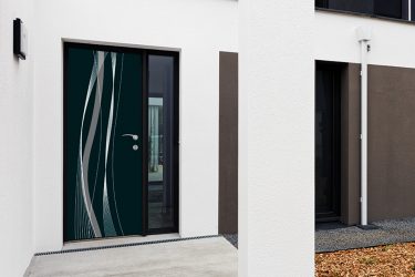 Современная входная металлическая дверь в дом. От выбора дизайна до отделки + 175 ФОТО