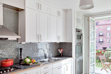 Мозаика на Фартук для кухни (175+ Фото): Современно, удобно, практично. Стекло, перламутр или металл?