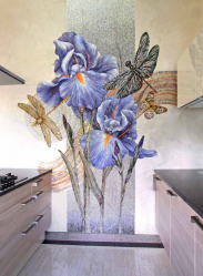 Мозаика в интерьере: Где лучше использовать? На кухне, в ванной или гостиной? (180+ Фото). Вдохновляющий дизайн с вариантами (деревянная, зеркальная, стеклянная)