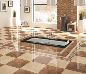 Керамическая напольная плитка – с любовью из Испании. 240+ (Фото) для кухни, ванной, прихожей