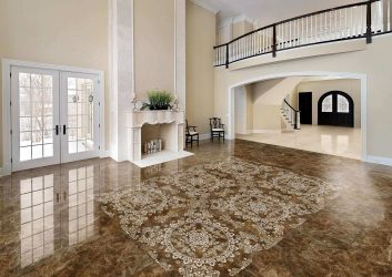 Керамическая напольная плитка – с любовью из Испании. 240+ (Фото) для кухни, ванной, прихожей