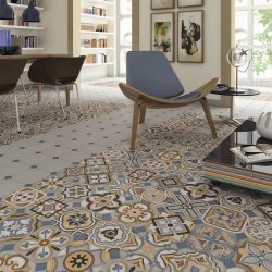 Керамическая напольная плитка – с любовью из Испании. 240+ (Фото) для кухни, ванной, прихожей