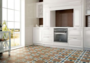 Керамическая напольная плитка – с любовью из Испании. 240+ (Фото) для кухни, ванной, прихожей