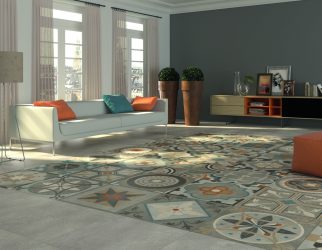 Керамическая напольная плитка – с любовью из Испании. 240+ (Фото) для кухни, ванной, прихожей