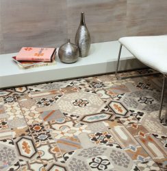 Керамическая напольная плитка – с любовью из Испании. 240+ (Фото) для кухни, ванной, прихожей