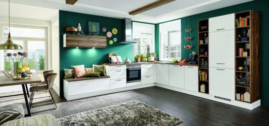 Создаем интерьер кухни в немецком стиле: Функциональность, Минимализм и Натуральность (245+Фото)