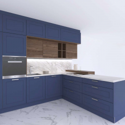 Создаем интерьер кухни в немецком стиле: Функциональность, Минимализм и Натуральность (245+Фото)