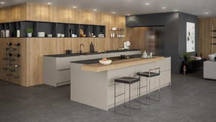 Создаем интерьер кухни в немецком стиле: Функциональность, Минимализм и Натуральность (245+Фото)