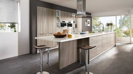 Создаем интерьер кухни в немецком стиле: Функциональность, Минимализм и Натуральность (245+Фото)