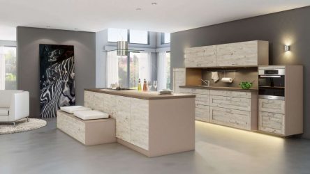 Создаем интерьер кухни в немецком стиле: Функциональность, Минимализм и Натуральность (245+Фото)