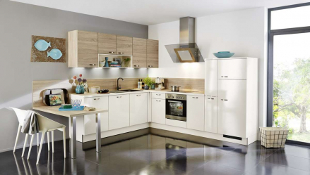 Создаем интерьер кухни в немецком стиле: Функциональность, Минимализм и Натуральность (245+Фото)