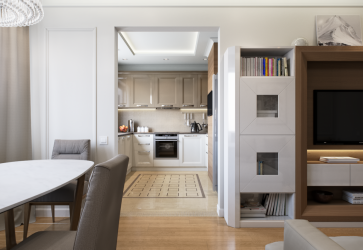 Неоклассика в интерьере: Царственная обстановка в обрамлении новейшей техники (340+Фото)