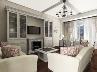 Неоклассика в интерьере: Царственная обстановка в обрамлении новейшей техники (340+Фото)