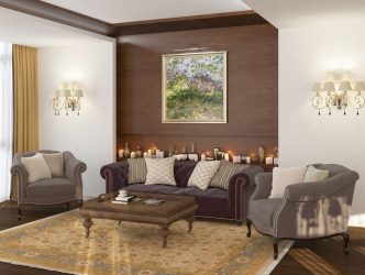 Неоклассика в интерьере: Царственная обстановка в обрамлении новейшей техники (340+Фото)