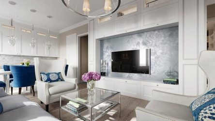 Неоклассика в интерьере: Царственная обстановка в обрамлении новейшей техники (340+Фото)