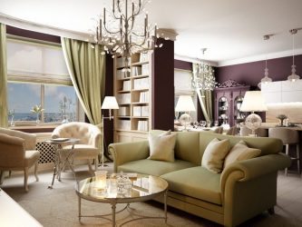 Неоклассика в интерьере: Царственная обстановка в обрамлении новейшей техники (340+Фото)