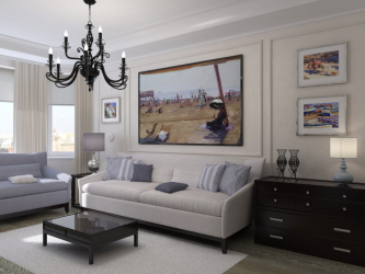 Неоклассика в интерьере: Царственная обстановка в обрамлении новейшей техники (340+Фото)